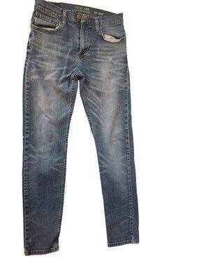 Signature Levi Strauss & Co. S37 Slim Fit Jeans W30 L29 Distressed Wash Stretch